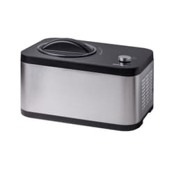 Unold 48826 Eismaschine & Joghurtbereiter EVA Gelatiera compressore 1,5 L 120 W Nero, Acciaio inox
