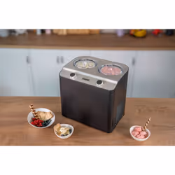 Unold Doppio Gelatiera compressore 2,4 L 250 W Nero, Acciaio satinato - Vista aggiuntiva 6