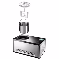 Unold 48845 macchina per gelato Gelatiera compressore 2 L 180 W Nero, Acciaio inox - Vista aggiuntiva 7