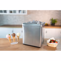 Unold 48872 macchina per gelato Gelatiera compressore 2 L 180 W Acciaio inox - Vista aggiuntiva 7