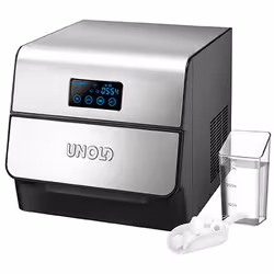 Unold 48955 macchina per cubetti di ghiaccio Macchina per ghiaccio portatile 150 W Nero, Acciaio inox - Vista aggiuntiva 8