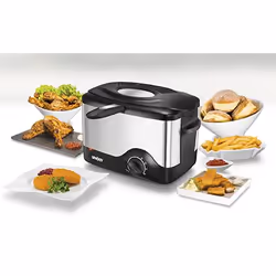 Unold 58615 friggitrice Singolo Indipendente 1200 W Nero, Acciaio inox - Vista aggiuntiva 7