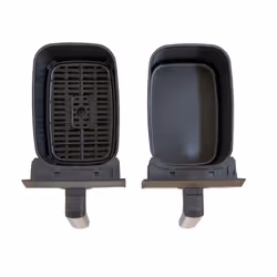Unold 58685 friggitrice Doppia 8 L Indipendente 1700 W Friggitrice ad aria calda Nero, Grigio - Vista aggiuntiva 5