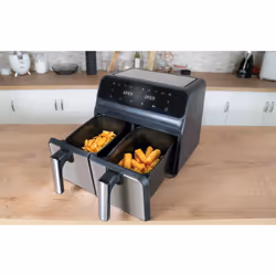 Unold 58685 friggitrice Doppia 8 L Indipendente 1700 W Friggitrice ad aria calda Nero, Grigio - Vista aggiuntiva 8