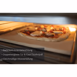 Unold 68806 macchina e forno per pizza 1 pizza(e) 1700 W Acciaio inox - Vista aggiuntiva 4
