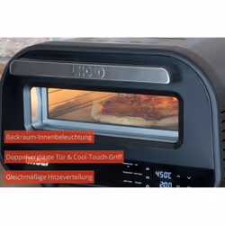 Unold Don Luigi macchina e forno per pizza 1 pizza(e) 1700 W Nero - Vista aggiuntiva 4