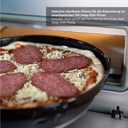 Unold Don Luigi macchina e forno per pizza 1 pizza(e) 1700 W Nero - Vista aggiuntiva 6