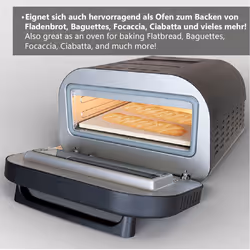 Unold Don Luigi macchina e forno per pizza 1 pizza(e) 1700 W Nero - Vista aggiuntiva 7