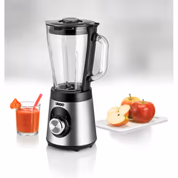 Unold Edel 1,5 L Frullatore da tavolo 500 W Nero, Acciaio inox, Trasparente - Vista aggiuntiva 8