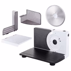 Unold 78860 affettatrice Elettrico 100 W Nero, Bianco Plastica, Acciaio inox - Vista aggiuntiva 4
