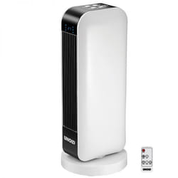 Unold 86430 stufetta elettrica Interno Nero, Bianco 2000 W Riscaldatore ambiente elettrico con ventilatore