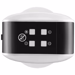 Unold 86430 stufetta elettrica Interno Nero, Bianco 2000 W Riscaldatore ambiente elettrico con ventilatore - Vista aggiuntiva 7