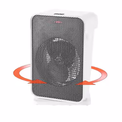 Unold 86450 stufetta elettrica Interno Grigio, Bianco 2000 W Riscaldatore ambiente elettrico con ventilatore - Vista aggiuntiva 4