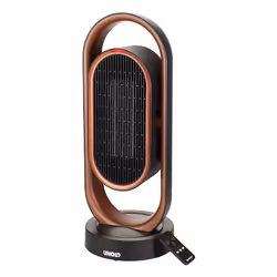 Unold 86535, Riscaldatore ambiente elettrico con ventilatore, Ceramica, -45 - 45°, 80°, 8 h, 1,5 m