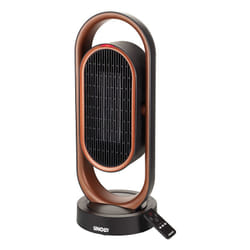 Unold 86535 stufetta elettrica Interno Nero, Marrone 1800 W Riscaldatore ambiente elettrico con ventilatore