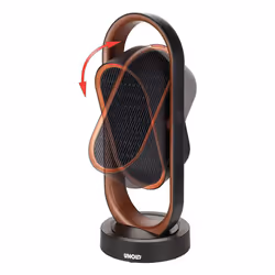 Unold 86535 stufetta elettrica Interno Nero, Marrone 1800 W Riscaldatore ambiente elettrico con ventilatore