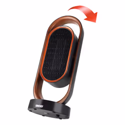 Unold 86535 stufetta elettrica Interno Nero, Marrone 1800 W Riscaldatore ambiente elettrico con ventilatore - Vista aggiuntiva 4