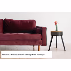 Unold 86545 stufetta elettrica Interno Nero, Legno Riscaldatore ambiente elettrico con ventilatore - Vista aggiuntiva 4