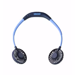 Unold 86698, Blu, 2 ventola(e), 8 h, Ventilatore da collo, Bianco, 1 pz