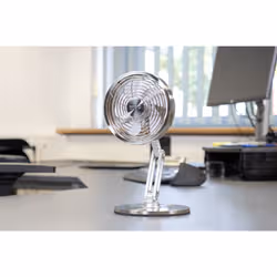 Unold 86705 Akku-Tischventilator STEEL FLEX Cromo 14 cm - Vista aggiuntiva 5