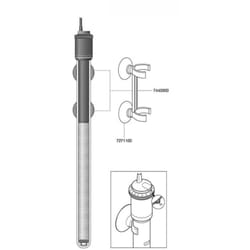 Eheim - Jager ThermoControl - Riscaldatore - Wattaggio Riscaldatori e lampade terrario: 150W