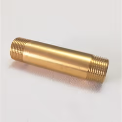 Barilotto di prolungamento Barilotto MM maschio maschio tubo raccordo in ottone