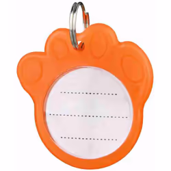TRIXIE 2277 Arancione Plastica Cane Portaindirizzo