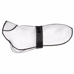 TRIXIE 3007, Cane, Impermeabile, L, Nero, Bianco, Monocromatico, PVC