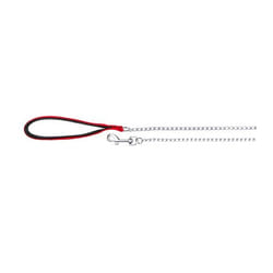 TRIXIE 14033 1 m Cromo, Rosso Metallo Cane Guinzaglio standard