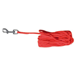 TRIXIE 19763 guinzaglio per cani e gatti 10 m Rosso Nylon Cane Guinzaglio educativo