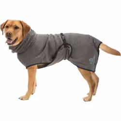 TRIXIE 23574, Cane, Asciugamano da bagno, Grigio, Cotone, Poliestere, 600 mm, 1 pz