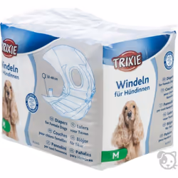 Pannolini per cani femmina. prodotto igienico per incontinenza, femmine in calore e in fase post-operatoria. buona vestibilit ...