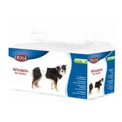 Trixie Pannolini a Fascia Per Cani Maschi S-M 12Pz