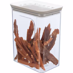 TRIXIE 24669 contenitore e sacchetto di conservazione per cibo per animali domestici Vasetto per la conservazione del cibo per animali domestici Plastica Trasparente