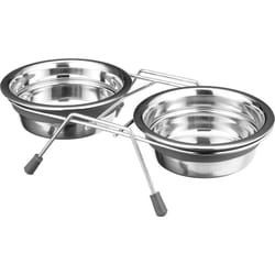 Trixie - Set di 2 Ciotole Anti-sonaglio per Cane, 0,25 l, Confezione da 6