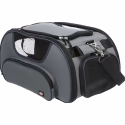TRIXIE 28889, Trasportino morbido per animali domestici, Trasportino per animali domestici da aereo, Gatto, 20 kg, Carico sup ...