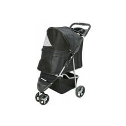 TRIXIE 28958 passeggino per animali da compagnia 11 kg Cane Nero Metallo Poliestere Ripiegabile