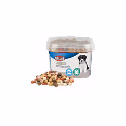 Junior Soft Snack Dots leccornie piccole e morbide con pollo e salmone con acidi grassi Omega 3 e Omega 6 Junior Soft Snack D ...