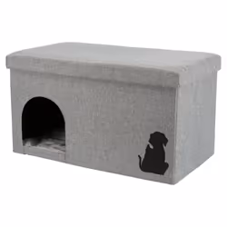 TRIXIE 36315, Letto per animali domestici a caverna, Interno, Gatto (animale)/Cane, Grigio, Rettangolare, Poliestere