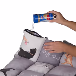 TRIXIE 37074 coperta per cani e gatti Gatto Tessuto felpato, Poliestere Grigio - Vista aggiuntiva 2