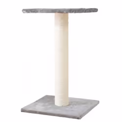 TRIXIE 43342, Tiragraffi per gatto, Libera installazione, Grigio, Felpato, Sisal, 9 cm