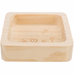 TRIXIE 60759, Gatto, Legno, Marrone, Ciotola per animali domestici, Monocromatico, 0,19 L