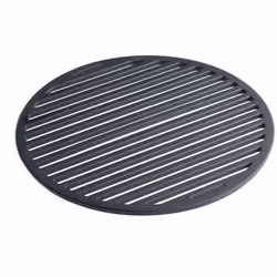 - Da inserire nel sistema griglia-in-griglia, di circa 57 cm di diametro - Griglia di cottura in ghisa, di circa 30,5 cm di d ...