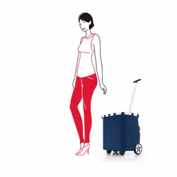 Reisenthel Сarrycruiser Blu Borsa trolley - Vista aggiuntiva 5