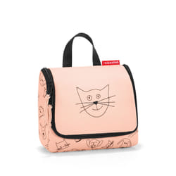 Reisenthel IO3064 borsa da bagno e beauty case 1,5 L Poliestere Nero, Rosa