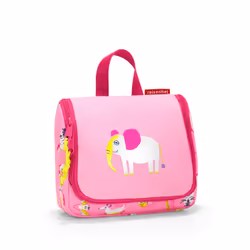 Reisenthel toiletbag S kids, Poliestere, Rosa, Monocromatico, Cerniera, 6 tasche, 1 tasche