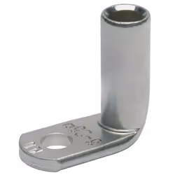 Klauke 165R10, Capocorda ad anello tubolare, Latta, Ad angolo, Argento, Rame, Rame stagnato