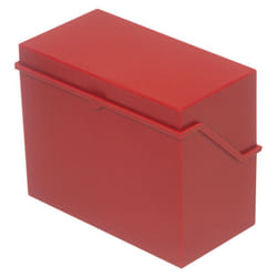 Helit H6214625 vassoio da scrivania Plastica Rosso