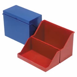 Helit H6214625 vassoio da scrivania Plastica Rosso