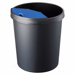 Helit H61058 cestino per rifiuti Plastica Nero - Vista aggiuntiva 4